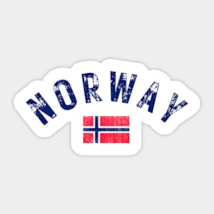 Norway Flag Design Sticker